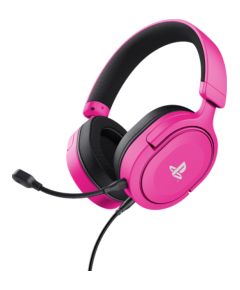 Austiņas Trust GXT 498B Forta PS5 Pink