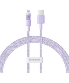 Baseus Gem USB to IP 2.4A fast charging cable 1 m Purple