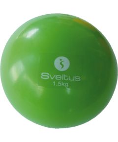 Weighted Ball SVELTUS 1,5kg D12,3cm Green