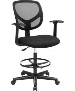 Krzesło biurowe Songmics Krzesło Biurowe Ergonomiczny Stołek Roboczy Z Podłokietnikami Wysokość Siedziska 55-75 Cm Wysokie Krzesło Robocze Z Regulowanym Офисные стулья