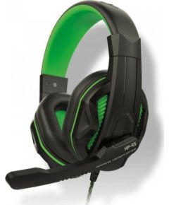 AUSTIŅAS HP STEELPLAY Wired Headset HP45 Black/Green XboxX