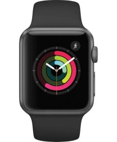 Apple Watch Series 2 42mm Stainless steel GPS - Space Gray (Atjaunināts, stāvoklis Ļoti labi)