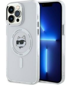 Karl Lagerfeld KLHMP13XHLSCHH IML Metal Choupette Head Чехол для Apple iPhone 13 Pro Max