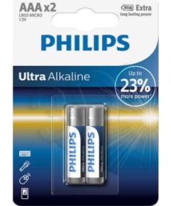 Philips Ultra Alkaline AAA -  2 szt