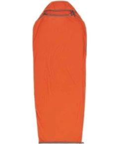 Sea To Summit Reactor Sleeping Bag Liner - Mummy W/ Drawcord- compact- orange