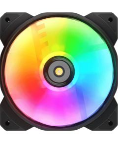 Cougar Gaming FAN COUGAR Gehäuse Lüfter MHP 120 ARGB, Schwarz,3-Pack
