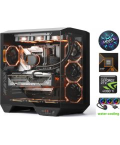 MDD HydroX Ryzen 5 9600X 16GB 512GB SSD RTX 4060Ti NoOS Black