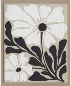 Painting with frame 40x50cm, flowers 1