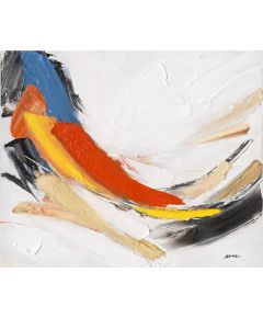 Oil painting 100x120cm, abstract color