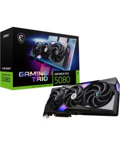MSI GAMING GEFORCE RTX 5080 16G TRIO OC graphics card NVIDIA 16 GB GDDR7