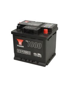 Akumulators YUASA 45Ah/380A YBX1000 CaCa (Labais+) 207x175x190 B13