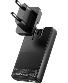 Essager ECT65W-QCB01-Z GaN 65W A+C Charger (black)