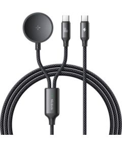 Mcdodo CA-4210 2-in-1 USB-C cable + Samsung Watch charger, 60W, 1.2m