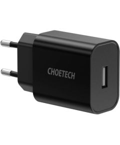 Choetech Q5002 12W USB-A power charger (black)
