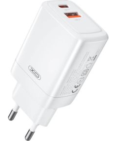 Wall charger XO CE16, 45W, 1x USB-C, 1x USB-A