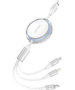 Foneng X113 3-in-1 Cable 1.1M White