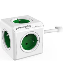 Allocacoc PowerCube Extended Type E power extension 1.5 m 5 AC outlet(s) Indoor Green