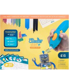 3Doodler Start Plus Costc komplektas rozszerzony 3D pen 0.77 mm Turquoise