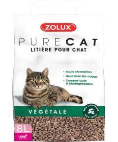 Żwirek dla kota Zolux PureCat Roślinny Bezzapachowy 8 l