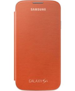 Samsung Flip EF-FI950BOEGWW Oriģināls grāmatveida maks priekš Samsung Galaxy I9500 S4 oranžs