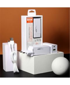 MAIN CHARGER 36W + CABLE IPHONE WHITE SOMOSTEL POWER DELIVERY SMS-A80 POWER DELIVERY