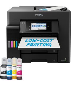 Tintes printeris EPSON EcoTank ET-5855 Inkjet Colour Multifunction Printer 32ppm