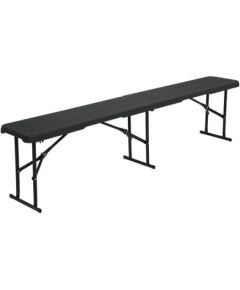NC3404 SALOKĀMS DĀRZA SOLS 183 CM ANTRACĪTS NILS CAMP