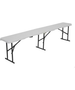 NC3404 SALOKĀMS DĀRZA SOLS 183 CM WHITE NILS CAMP