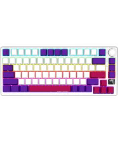 LORGAR KBP7075W, Wireless 75% Mechanical Gaming Keyboard Pro, White, EN layout