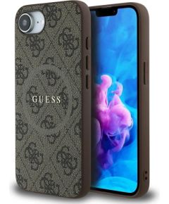 Guess PU Leather 4G Colored Ring MagSafe Case for Apple iPhone 16e