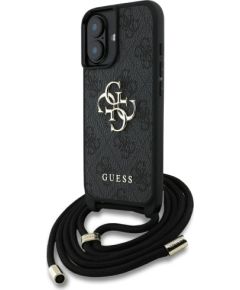 Guess PU 4G Metal Logo Crossbody Strap Case Чехол для iPhone 16