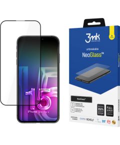 Apple iPhone 15 Pro - протектор экрана 3mk NeoGlass™