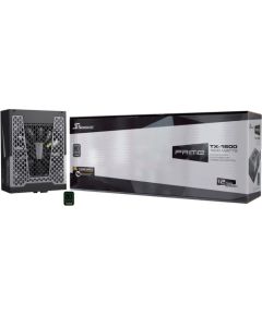 Seasonic PRIME TX-1600, PC power supply (black, 2x 12VHPWR, 6x PCIe, cable management, 1600 watts)