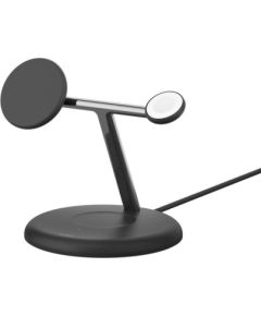 Belkin WIZ023VFBK mobile device charger Headphones, Smartphone, Smartwatch Black USB Wireless charging Indoor