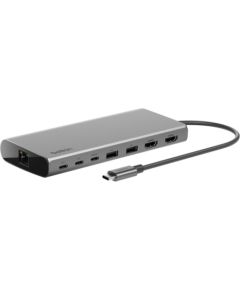 Belkin INC015BTSGY-CZ laptop dock/port replicator Wired USB 3.2 Gen 1 (3.1 Gen 1) Type-C Aluminium