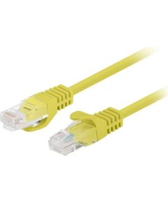 PATCHCORD KAT.6 UTP 1.5M ŻÓŁTY FLUKE PASSED LANBERG 10-PACK