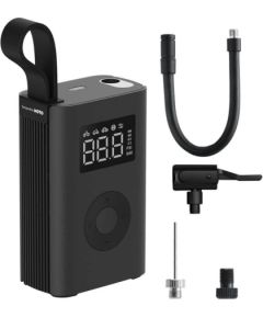 Portable compressor, electric pump HOTO QWCQA001 (10.3 bar, 150 PSI, 2000mAh)