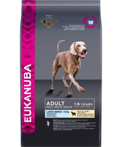 Suņu barība Eukanuba Adult Large Breed Lamb & Rice 12kg