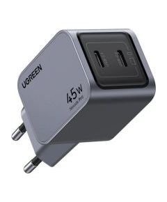 Ugreen   X707 Nexode Pro 2 USB-C 45W  GaN Tech Fast Charger Grey