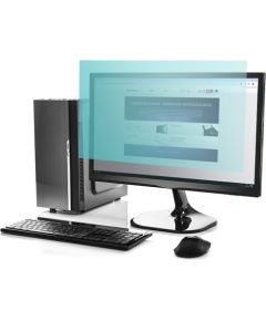 Qoltec 51049 Anti Blue Light Filter 27" | 16:9 | Eye protection | Anti Glare