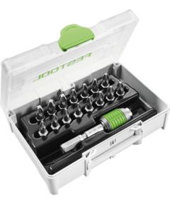 Skrūvgriežu uzgaļu komplekts Festool SYS3 XXS CE-PZ BHS 60