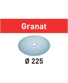Smilšpapīrs ekscentra slīpmašīnai Festool Granat D225 P320 GR/25