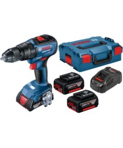 Akumulatora urbjmašīna-skrūvgriezis Bosch GSR 18V-65 Professional; 18 V; 2x5,0 Ah akum. + L-Case