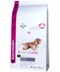 Suņu barība Eukanuba Daily Care Sensitive Skin 12kg
