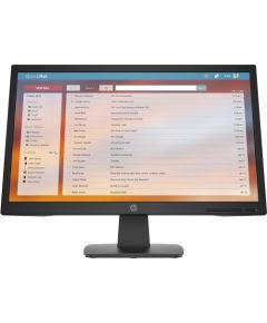 HP P22v G4 computer monitor 54.6 cm (21.5") 1920 x 1080 pixels Full HD Black