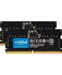 NB MEMORY 128GB DDR5-5600/SO KIT2 CT2K64G56C46S5 CRUCIAL