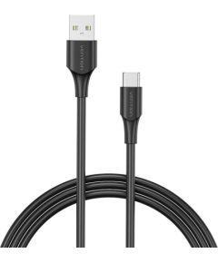 USB 2.0 to USB-C cable Vention CTHBD 3A, 0.5m black