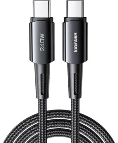 USB-C to USB-C Cable 240W Essager 1m (gray)