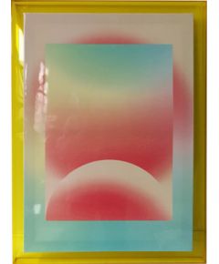 Wall art WALLY 50x70cm, abstract dawn, acrylic