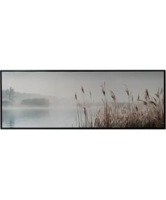 Wall art WALLY 50x140cm, rushes by the lake